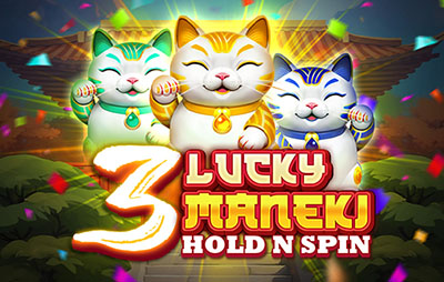 3 Lucky Maneki Hold n Spin